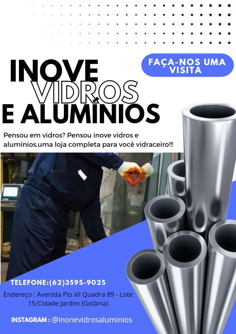 INOVE VIDROS E ALUMINIOS