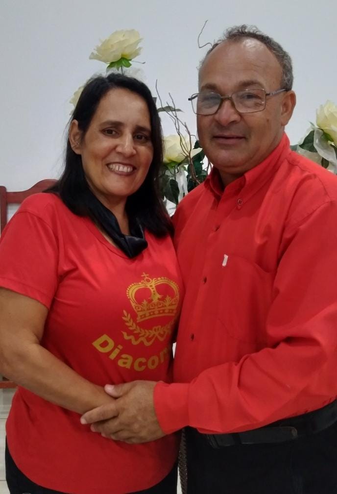 Pastor Adelilson e pastora Eliene